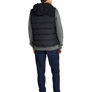 Gilet matelassé réversible léger pour homme, nouveau design, sans manches, imperméable, respirant, à séchage rapide, col en V, fermeture éclair - Product Image 4