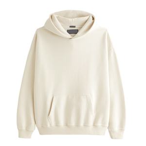 Custom 100% Cotton <b>Fleece</b> Hoodies for <b>Men</b> <b>Oversize</b> Plus Size Embroidered Logo Heavyweight 450gsm Plain Oem Printed <b>Hoodie</b> for - Product Image 5