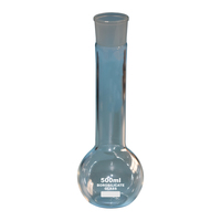 Fiole de Kjeldahl à joint interchangeable en verre borosilicaté pour la détermination quantitative de la teneur en azote en laboratoire chimique