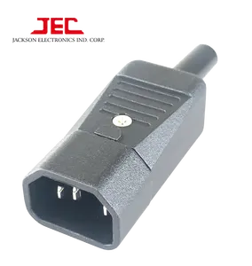 JEC Taiwan Re-wirable C14 AC Plugs