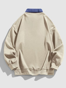 Personnalisé hommes manches longues décontracté grande taille pour polos respirant toile impression pour golf football américain plus - Product Image 2