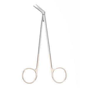 Tijeras Vasculares Debakey al por Mayor, 18 cm, Acero Inoxidable Alemán, Instrumentos Quirúrgicos Manuales, Ángulo de 45 Grados, Múltiples - Product Image 1