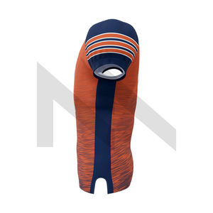 Conjunto de uniforme de fútbol americano personalizado, pantalones cortos transpirables, camiseta sublimada OEM de talla grande, estilo diferente para fútbol con bandera - Product Image 6