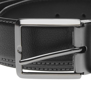 Luxury Men's Formal Leather <b>Belt</b> High Quality 100% Real Leather Dress <b>Belt</b> Alloy Buckle Breathable Customizable - Product Image 6