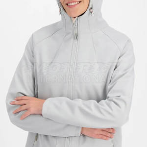 Recién llegado, chaqueta Softshell de color personalizado para mujer, ropa de invierno, chaqueta Softshell para venta en línea - Product Image 6