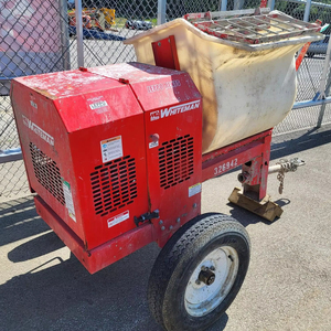 ขายเครื่องผสมคอนกรีตแบบลากจูง รุ่นปี 2023 ยี่ห้อ Multiquip ใช้เครื่องยนต์ดีเซล พร้อมระบบปล่อยอัตโนมัติและแบบแมนนวล มือสอง - Product Image 1