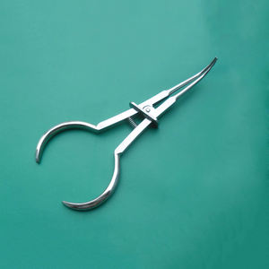 Pinzas de abrazadera de presa de goma Stoke de marca personalizada, Instrumentos dentales aprobados por CE e ISO - Product Image 1