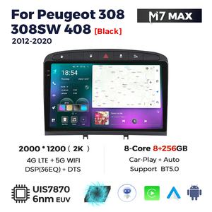 MEKEDE Stock UE en France Lecteur DVD de voiture Autoradio Écran Car-play pour Peugeot 308 308SW 408 2012-2016 - Product Image 2