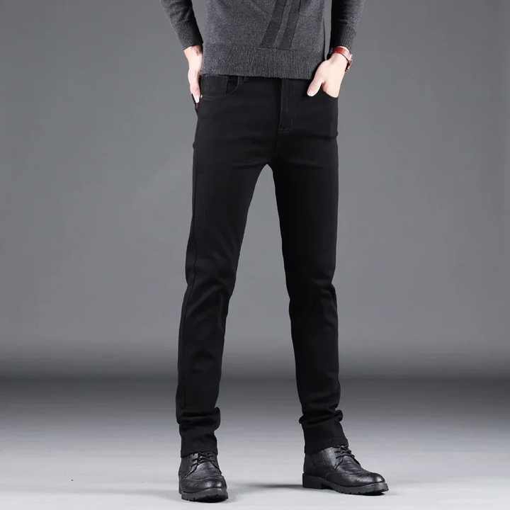 High Quality Breathable Man Jean Pant Premium Casual Straight Pants Custom Washed Denim Pants