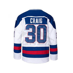 Jersey de Hockey sobre Hielo con Color Personalizado, 100% Poliéster, Números Personalizados, Ropa Deportiva Transpirable, Uniforme de Hockey con Impresión Personalizada - Product Image 5