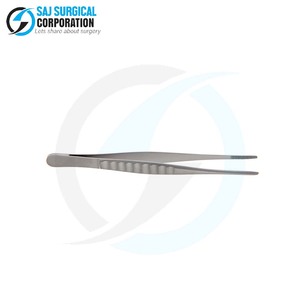 Pince à dissection de sécurité Dunhill pointes arrondies avec bords lisses pour minimiser les dommages aux tissus pendant l'utilisation - Product Image 3