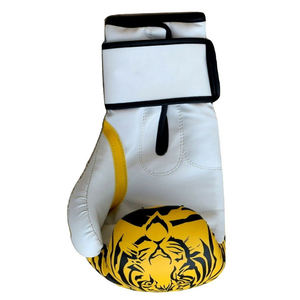 Custom Made <b>12</b> <b>Oz</b>/14 <b>Oz</b>/16oz Genuine Leather Boxing <b>Gloves</b> From Pakistan for Outdoor Fighting Training - Product Image 5