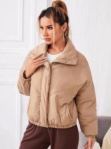 Chaquetas acolchadas informales de invierno de alta calidad, abrigo cálido con burbujas, chaqueta acolchada 2025 - Product Image 3