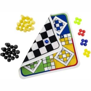 Jeu de Ludo en Bois Écologique et Durable en Gros |   Jeu de société avec logo personnalisé, design moderne |   Ensemble de divertissement familial 2-4 - Product Image 4