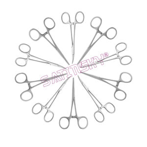 Pinces chirurgicales manuelles en acier inoxydable, 8 pièces, qualité supérieure, certifiées CE, fournisseur direct d'usine, vente chaude - Product Image 4