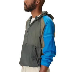 Cortavientos personalizado para hombre ligero de secado rápido transpirable impermeable chaqueta cortavientos cierre de cremallera para gimnasio deportes al aire libre 2026 - Product Image 5