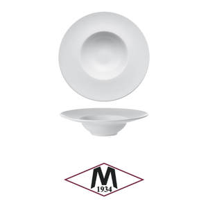 Bol à pâtes M1934 en grès blanc Monaco 25 cm – Fournitures hôtelières et traiteur, vaisselle en gros - Product Image 4