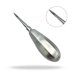 Elevador Quirúrgico Pequeño 1 Howard, Elevador Quirúrgico Dental de Acero Inoxidable, Instrumento para Extracción de Dientes y Elevación de Raíces - Product Image 1