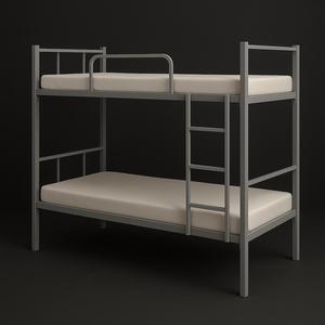 Lit superposé à cadre en acier robuste au meilleur prix pour les travailleurs de la construction et les dortoirs pour hôtels, hôpitaux et appartements - Product Image 1