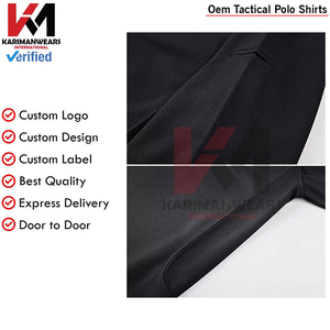 Polo pour hommes Paintball Shirt Quick Dry Performance Short Sleeve Tactical Polo T-Shirt Pique Jersey Golf Outdoor Sports Training - Product Image 3