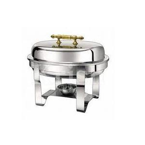 Steel Casserole Serving Chafing Dish Wedding Party Decoration <b>Food</b> <b>Warmer</b> Custom Size With Lid Metal Chafing Dish Made in India - Product Image 2