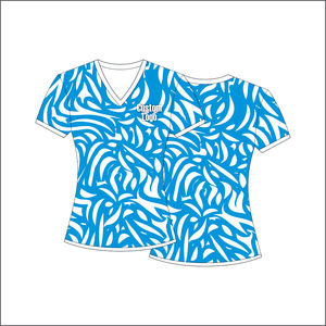 Vente en gros de t-shirt personnalisé 170g blanc sublimation 100 polyester 100% blanc sport gym course séchage rapide hommes t-shirt pour femmes - Product Image 1