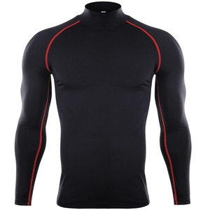 Long Sleeve <b>Rash</b> <b>Guard</b> <b>Mens</b> Compression Shirts Custom Quick Dry <b>Men</b> Gym Shirt Bjj Mma <b>Rash</b> <b>Guard</b> Shirt Breathable With OEM - Product Image 3