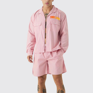 Ensemble de shorts imprimés pour hommes, vêtements de sport 2025, vêtements de qualité supérieure, shorts à cordon de serrage, t-shirts à manches courtes, ensembles de shorts, vêtements pour hommes de grande taille - Product Image 4