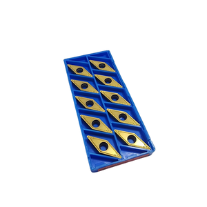 ตัวแทรกแบบหมุน Cermet ประสิทธิภาพสูง PV90การเคลือบ vbmt 160408 HQ เกรด HQ สำหรับเหล็กโลหะผสมเหล็กญี่ปุ่น - Product Image 4