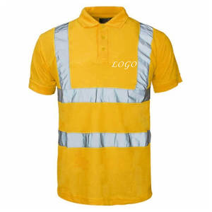 Precio de venta directo de fábrica Fabricante Camisetas Polo de alta visibilidad Ropa de trabajo de seguridad reflectante Polos para hombres - Product Image 6