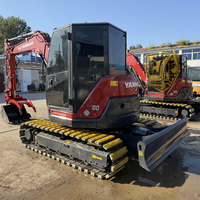 Mini-excavatrice d'occasion ViO80-1A, 8 tonnes, excavatrice hydraulique sur chenilles japonaise à vendre