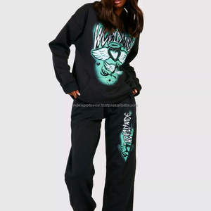 Ensemble de survêtement pour femme de qualité supérieure, tissu respirant, coupe ajustée, vêtements de sport, tenue de jogging, vêtements de sport - Product Image 5