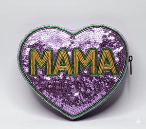 Handcrafted Cute Mardi Gras Mask <b>Beaded</b> Coin Purse with Embroidery <b>Large</b> Size Soft Feature Featuring Latest Jewelry Trends India - Product Image 5