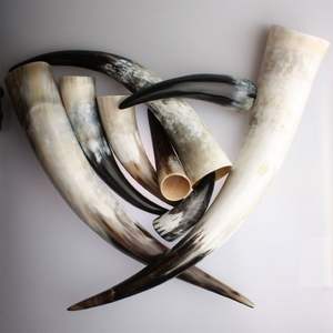 God Grace Craft vaca/búfalo cuernos decorativos estilo Animal ecológico con Base de Metal para decoración del hogar precio bajo - Product Image 5