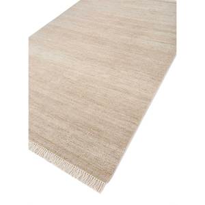 Tapis en laine afghane noué à la main de couleur unie ivoire AKWL-1675 (Cs-01) Tabriz, tapis rectangulaire pour salon, couloir, maison, neuf - Product Image 2
