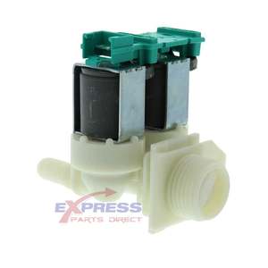 Valve d'admission d'eau électrique en plastique pour pièces de machine à laver - Remplace ERP 422244 Côté froid - Product Image 1