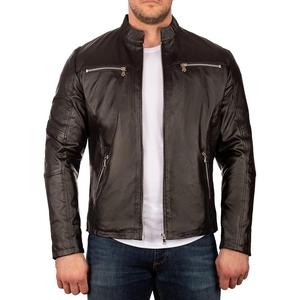 Chaqueta de Motociclista de Cuero de Oveja Genuino, Resistente y Atemporal, Diseñada para Brindar Comodidad, Protección y un Estilo Audaz - Product Image 3