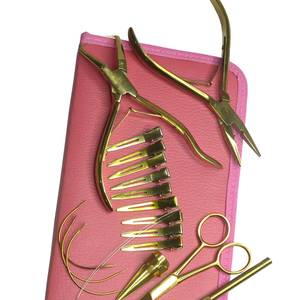 Pince d'extension de cheveux en acier inoxydable de qualité professionnelle outil de séparation de cheveux prix de gros - Product Image 4