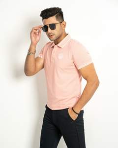 Polos de hombre con logotipo de marca personalizado al por mayor 100% algodón de primera calidad 220 GSM multicolor precio bajo MOQ de Bangladesh - Product Image 5