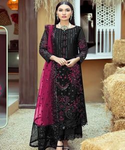 ชุดสلوارกะมีซแบบปากีสถาน เสื้อผ้าแอฟริกัน ชุดเดรสผู้หญิง ชุดสำเร็จรูป ผ้าไหม ลายพิมพ์แอฟริกัน เป็นมิตรกับสิ่งแวดล้อม สไตล์วินเทจ - Product Image 1