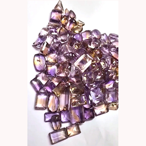 Haute qualité 125 pièces 10-25mm octogone ovale poire facette amétrine gemmes 1121 Cts Lot lâche Iroc ventes pierres précieuses coupées" - Product Image 5