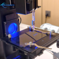 Testeur d'angle de contact automatique QD500 avec système de positionnement multipoints programmable pour l'analyse de la perméabilité à l'eau