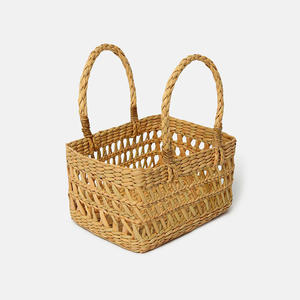 Bolsos de mano trenzados de jacinto de agua, hechos a mano, naturales, de fábrica en Vietnam, los más vendidos. - Product Image 2