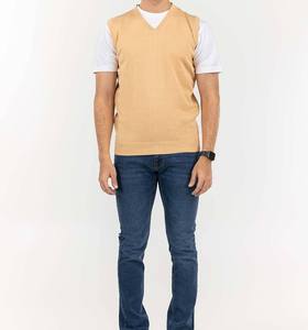 Pull-over solide en tricot torsadé pour hommes, tissu chaud et doux, laine, manches longues, pull décontracté et respirant - Product Image 1