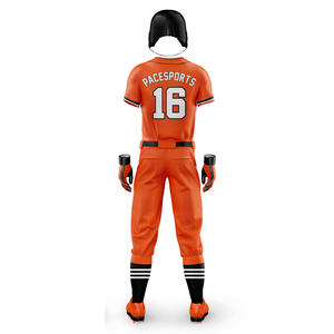 Camiseta de béisbol de uniforme de equipo completo personalizable, tela de secado rápido con nombre y número personalizados, ropa de softball con diseños personalizados - Product Image 5