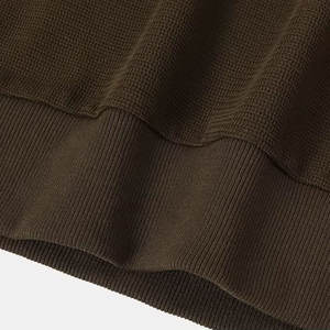 Sudadera de gran tamaño con cuello redondo, ropa de hombre, sudaderas de manga larga de algodón y poliéster para hombre - Product Image 5