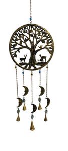 Campana de Viento Decorativa para el Hogar, de Hierro, Chapada en Oro, Personalizada - Product Image 3