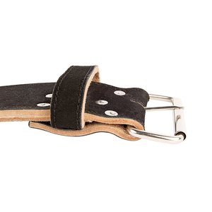 Heavy Strength Weight <b>Belt</b> Premium Leather Exterior Core Stabilizer for Gym Training OEM Custom Logo Wholesale Distribution - Product Image 5