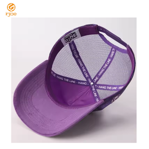 Fabricación de Vietnam, sombreros de camionero de 5 paneles, gorras con logotipo bordado 3D, impresión personalizada, cinta interior, cierre Snapback, gorras de diseño Unisex - Product Image 5