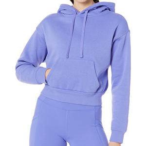 Sudaderas con Capucha Casuales de Moda Urbana para Mujer, con Logotipo Personalizado, 100% Algodón, Forro Polar, Transpirables y de Secado Rápido - Product Image 3